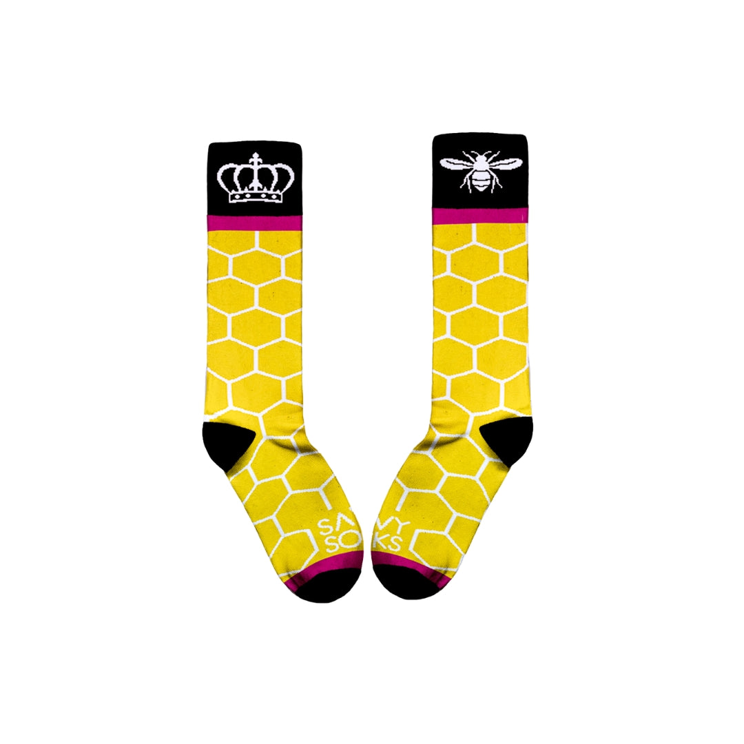 Queen Bee Crew Sock - Long live the Queens!
