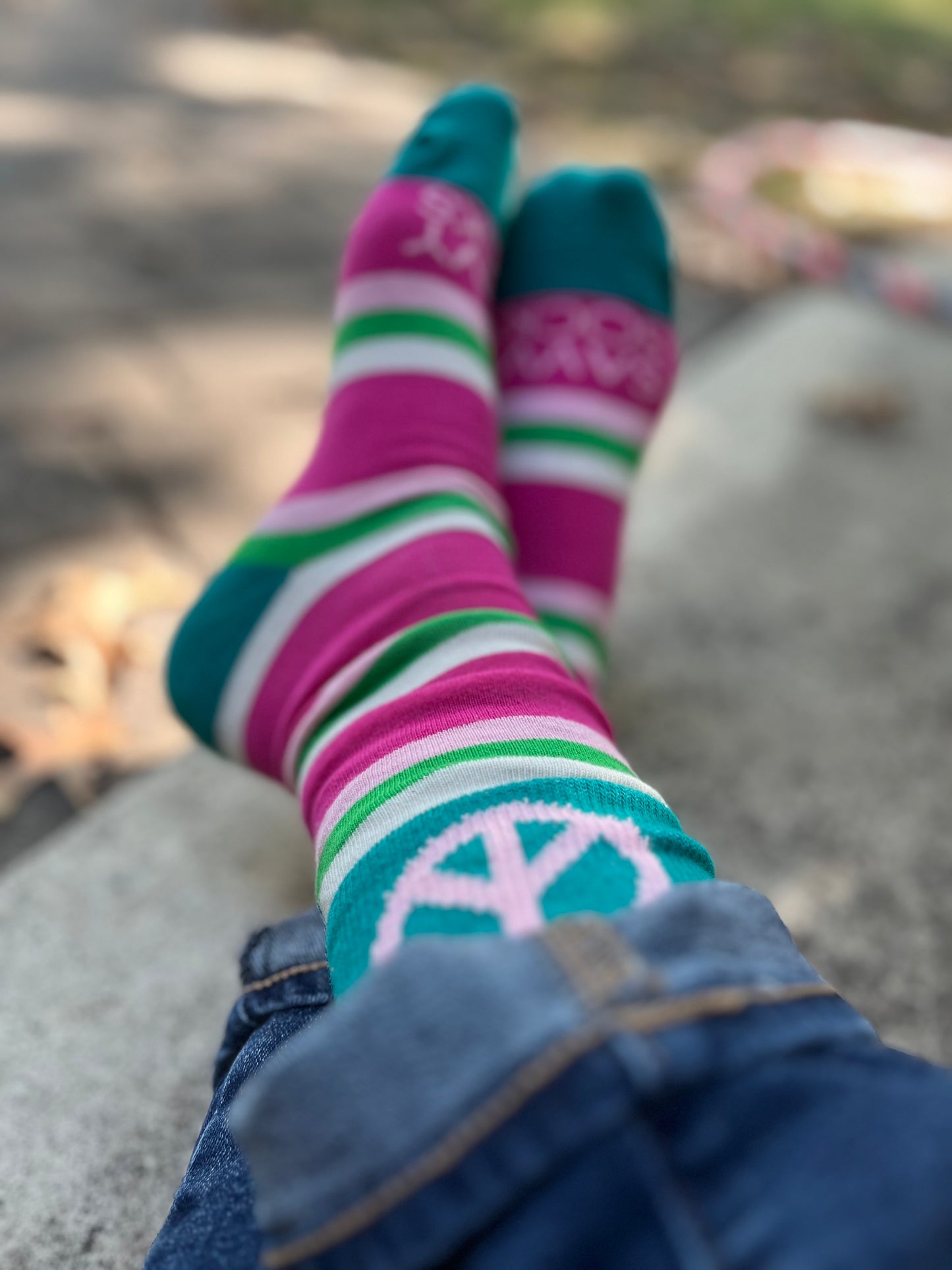 Peace & Love Crew Sock - Limited Edition