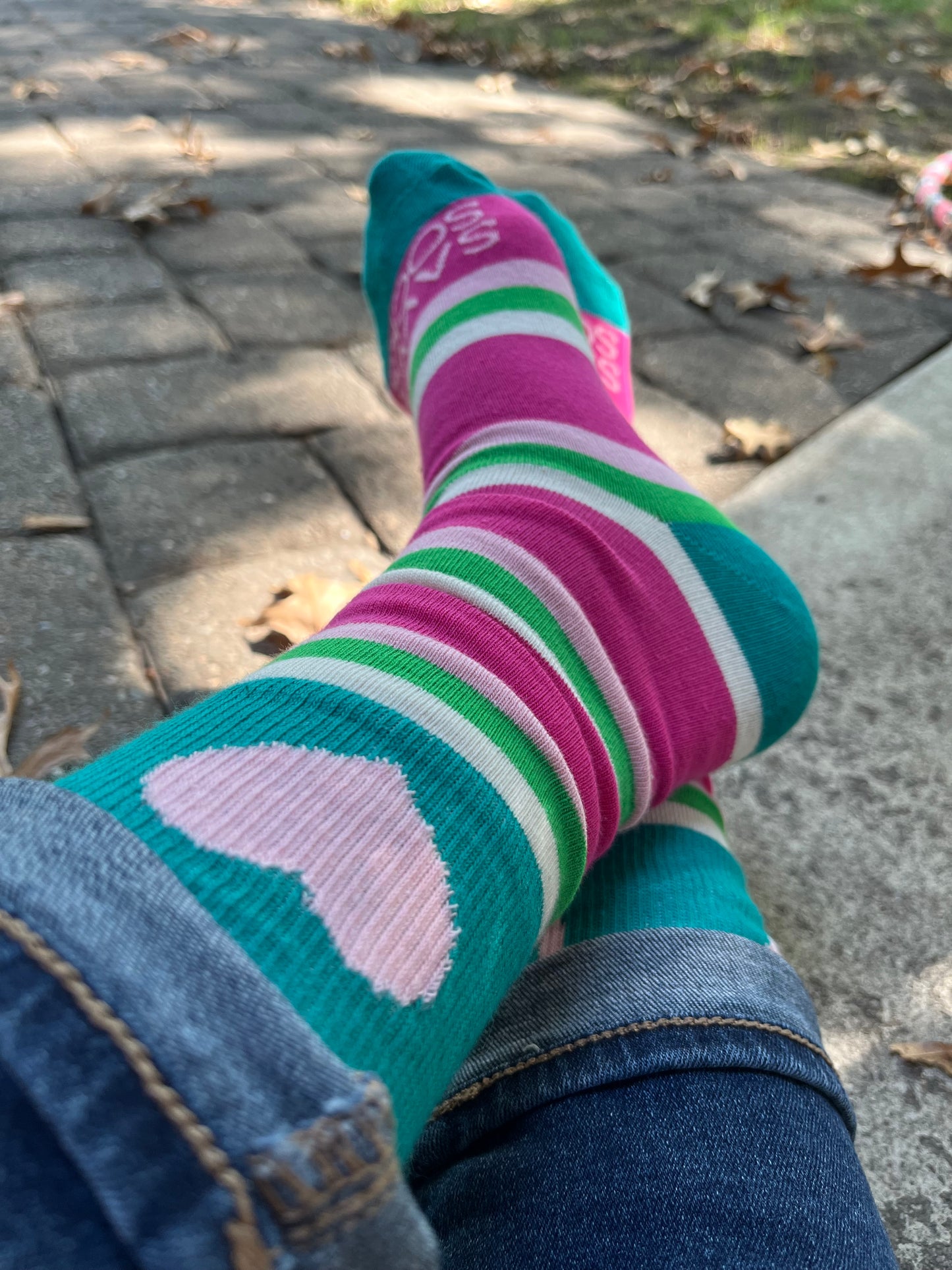 Peace & Love Crew Sock - Limited Edition