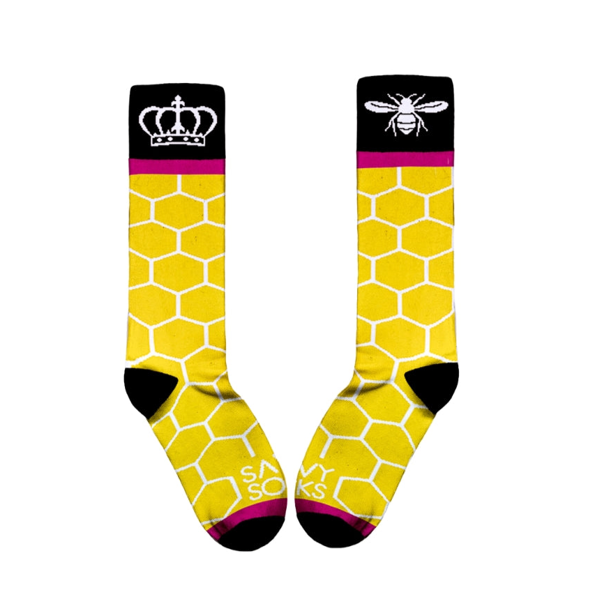 Queen Bee Crew Sock - Long live the Queens!