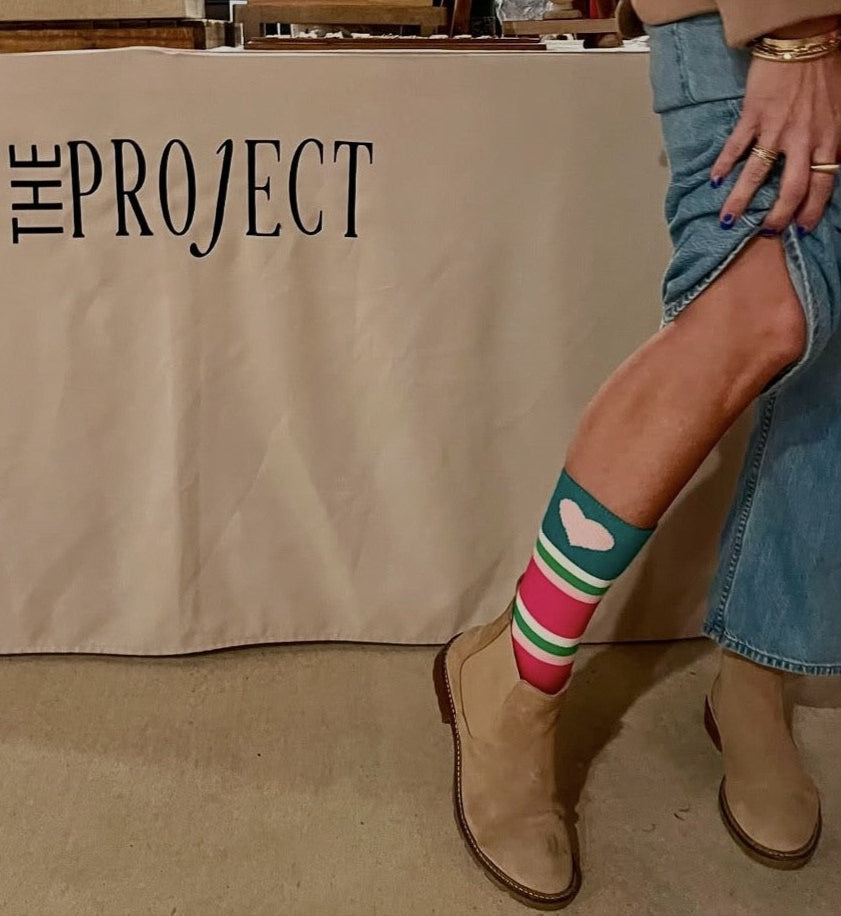 Peace & Love Crew Sock - Limited Edition