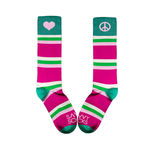 Peace & Love Limited Edition - Crew Sock